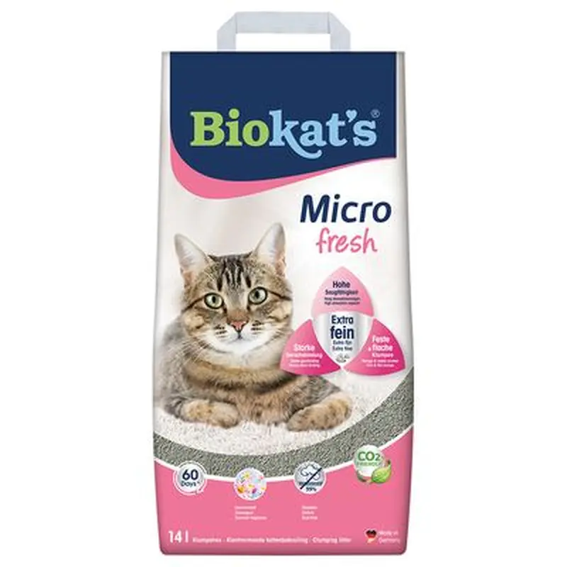 Biokat's Micro Fresh Cat Litter - 14l