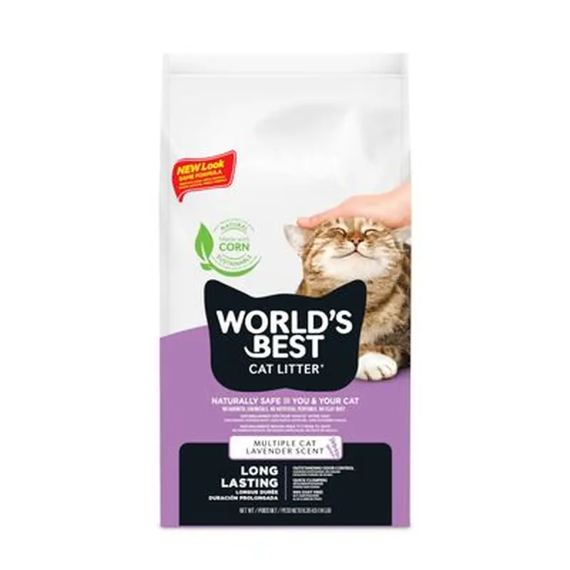 Worlds Best Cat Litter Lavender - 12.7kg