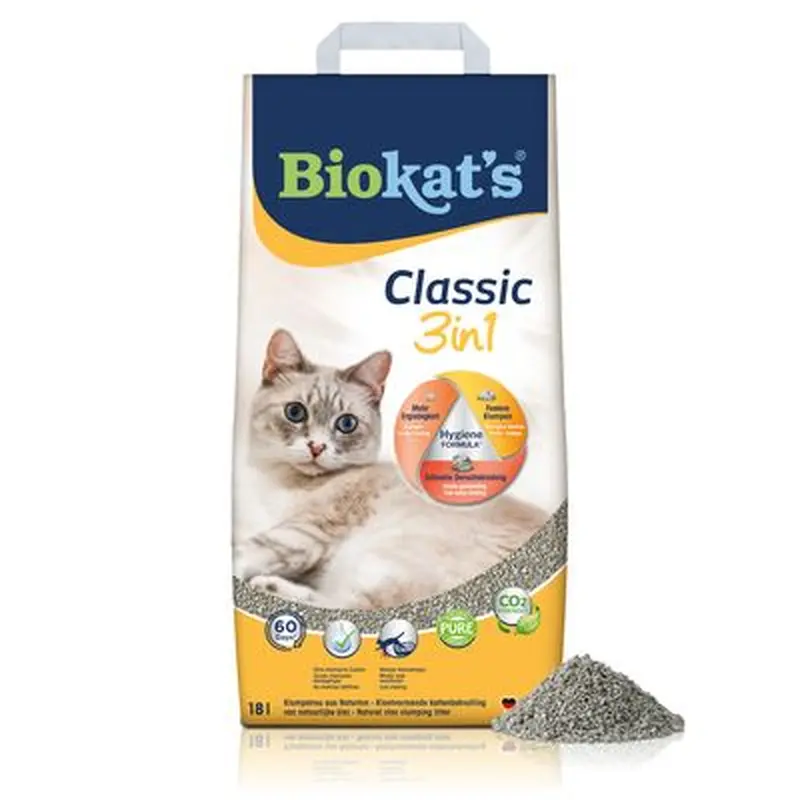 Biokat's Classic 3in1 Cat Litter - 10l