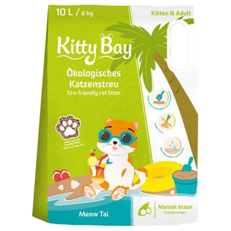 KittyBay Meow Tai Brown Cassava - 10L (6kg)