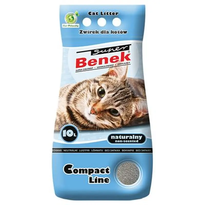 Super Benek Compact Cat Litter - 25l (approx. 20kg)