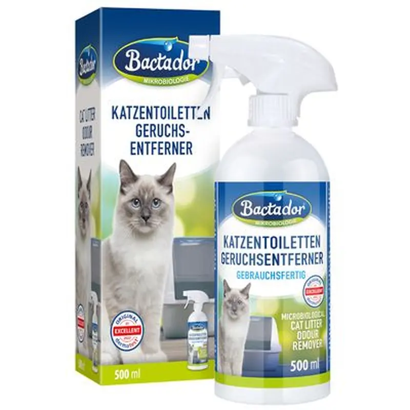 Bactador Cat Toilet Odour Eliminator - 500ml
