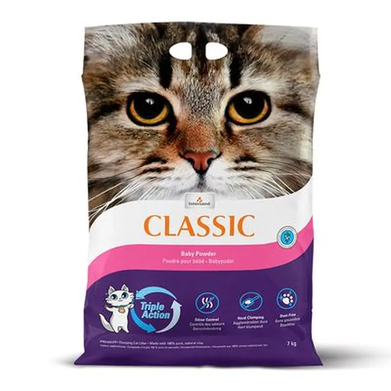 Intersand Classic Baby Powder Scented Cat Litter - 14kg