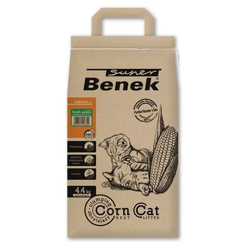 Super Benek Corn Cat Fresh grass - 25l (approx. 15.7kg)