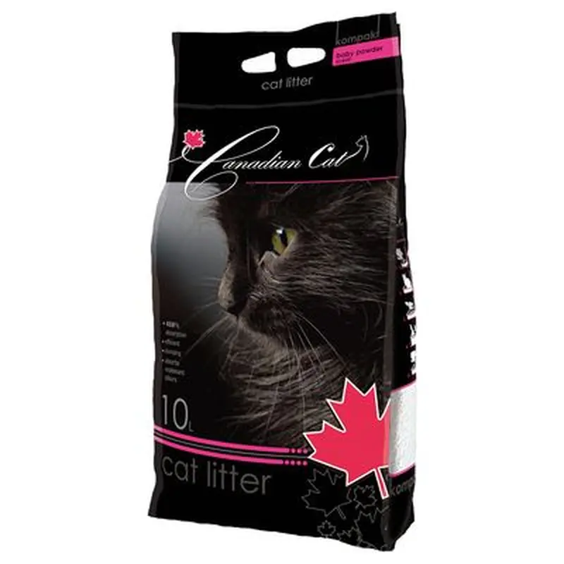 Benek Canadian Baby Powder Cat Litter - 10l (approx. 8kg)