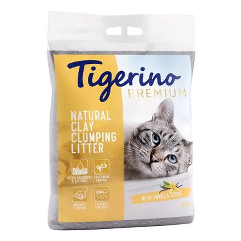 Tigerino Premium Cat Litter  Vanilla Scented - 12kg
