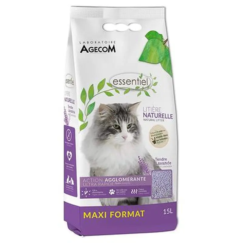 Essentiel Natural Cat Litter Lavender - 6 L