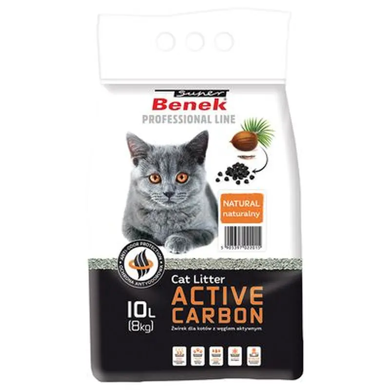 Super Benek Active Carbon - Economy Pack: 2 x 10l (approx. 16kg)