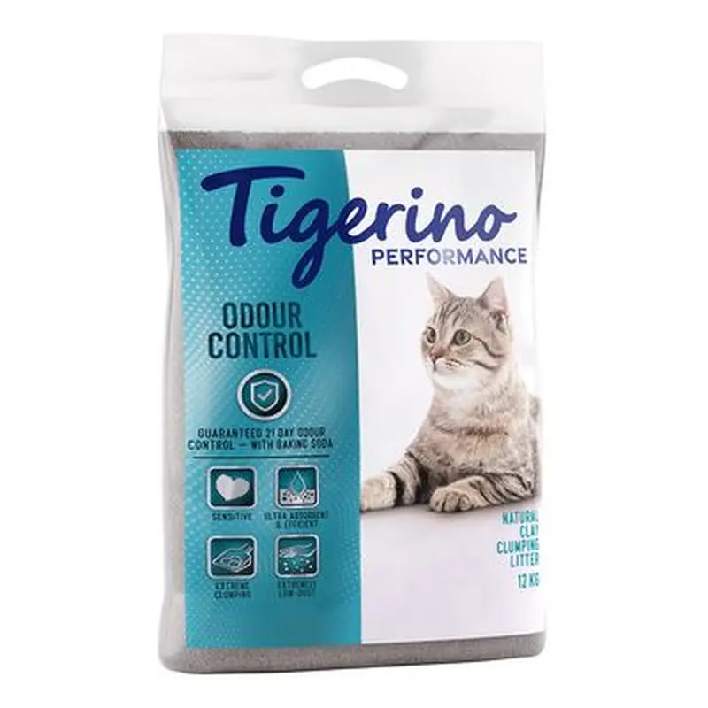 Tigerino Performance Odour Control with Baking Soda (fragrance free) - 12kg