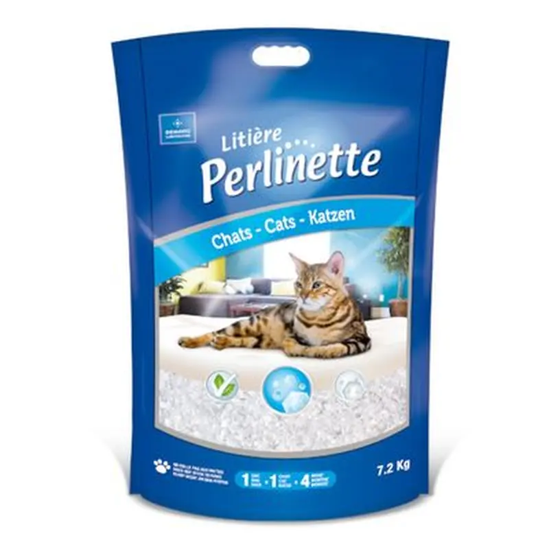 Perlinette Irrgulire Cat Litter - 2 x 7.2kg