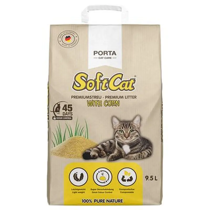Porta SoftCat with Grass - 17l