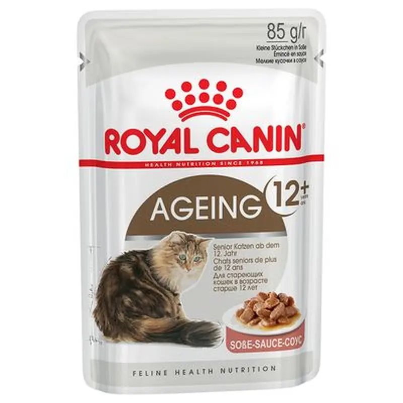 Royal Canin Ageing 12+ in Gravy - Saver Pack: 24 x 85g