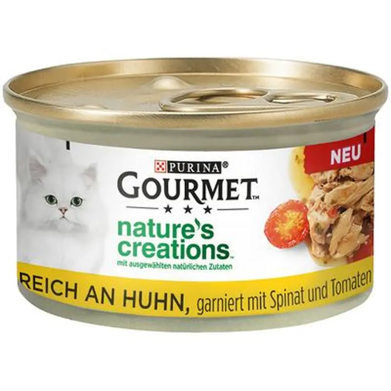 Gourmet Natures Creations 12 x 85g - Tuna with Tomato & Rice