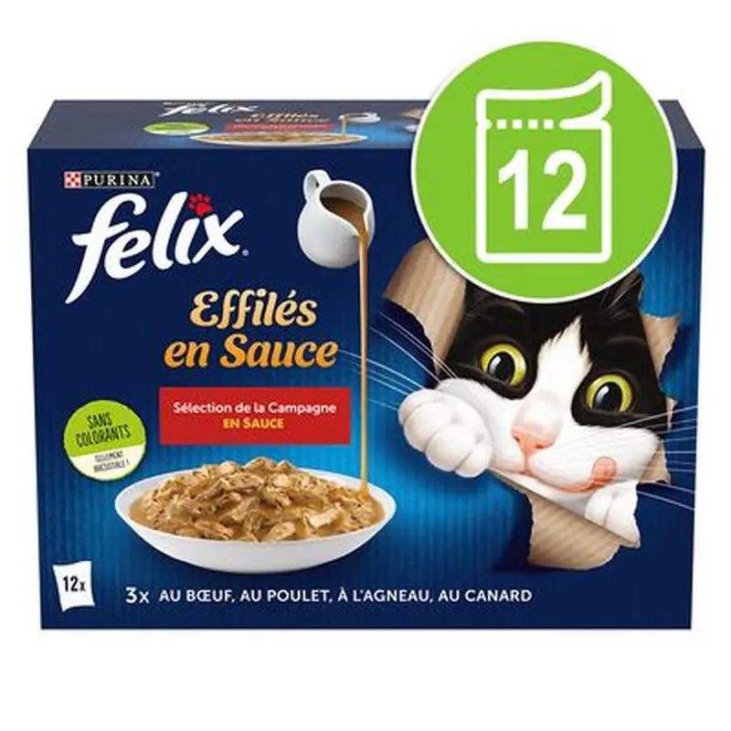 Felix As Good As It Looks - Gravy Lover Pouches 12 x 85g - Countryside Selection