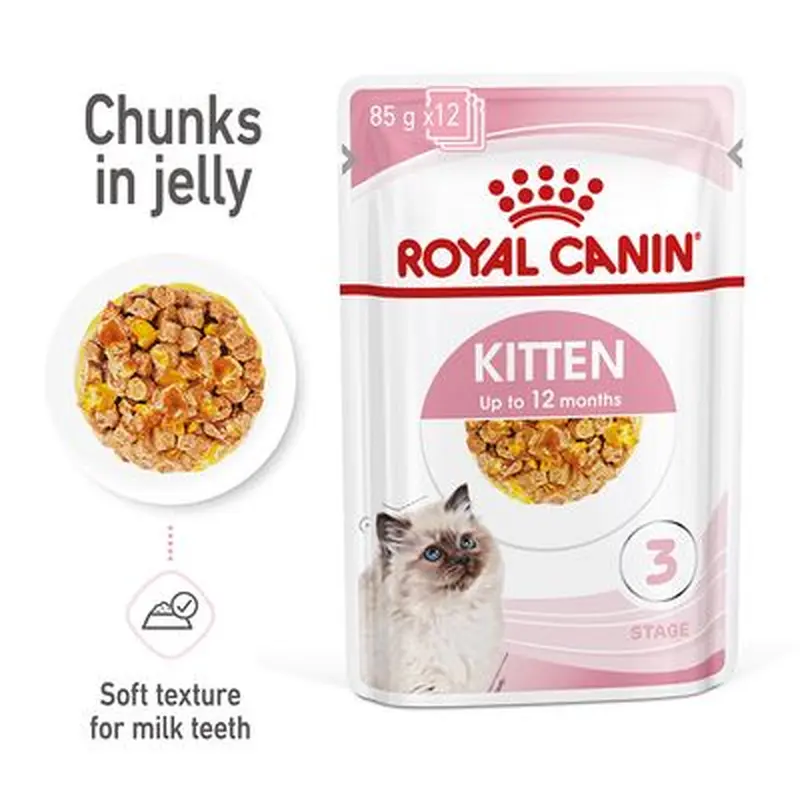 Royal Canin Kitten in Jelly - Saver Pack: 24 x 85g