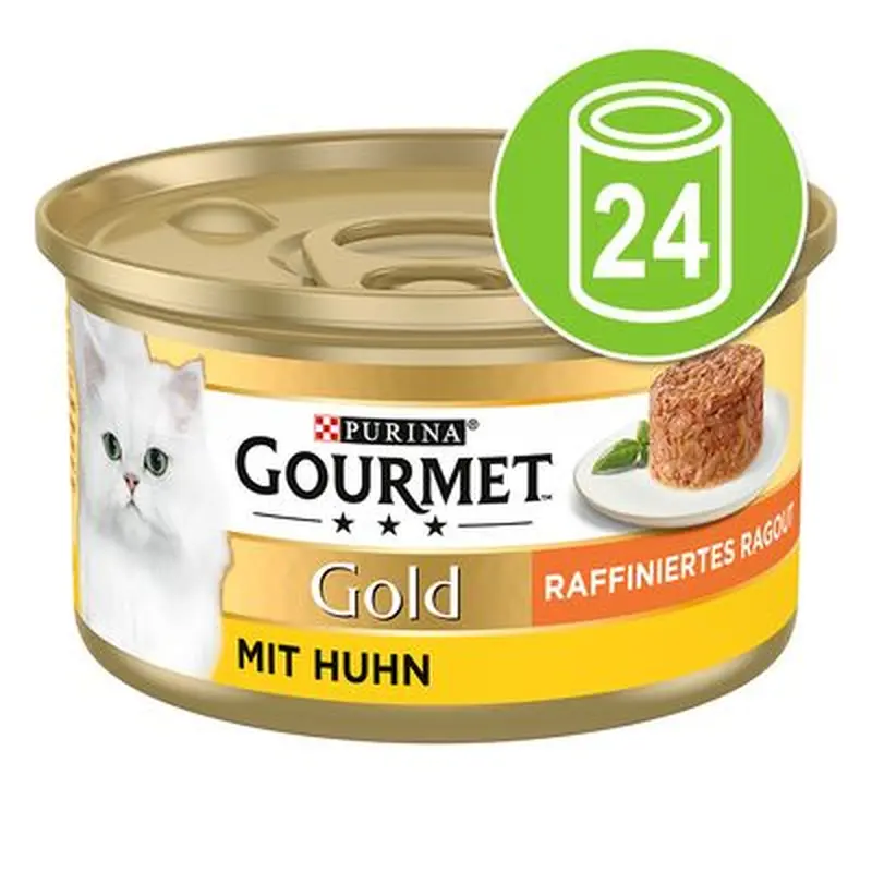 Gourmet Gold Refined Ragout Saver Pack 24 x 85g - Tuna