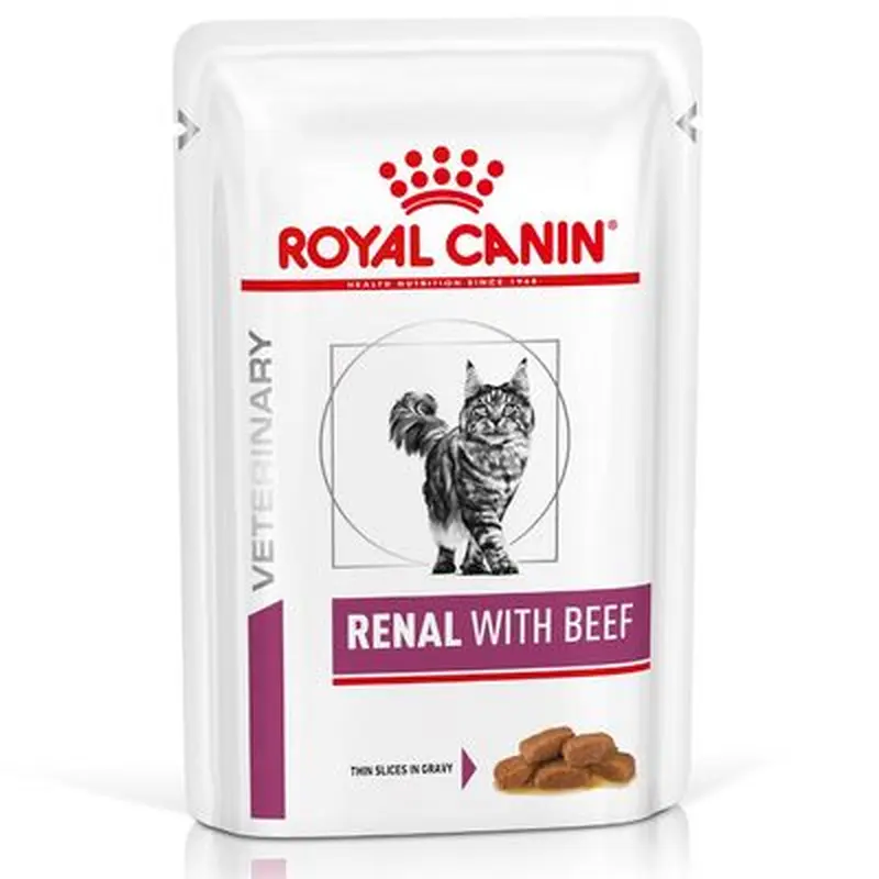 Royal Canin Veterinary - Renal with Beef - 12 x 85g