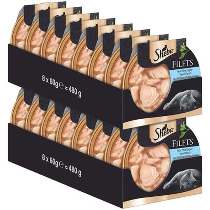 Sheba Fillets 16 x 60g - Chicken