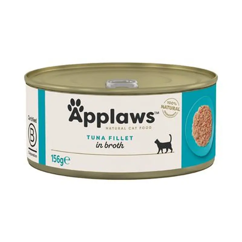 Applaws Cat Food Cans 156g - Tuna / Fish - Tuna 24 x 156g