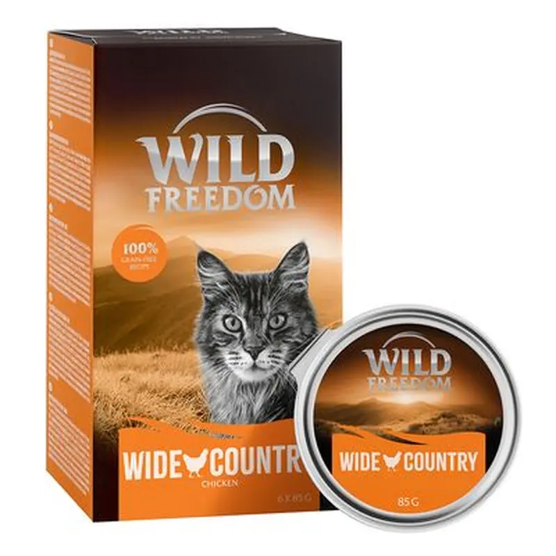 Wild Freedom Adult Trays 6 x 85g - "Deep Forest" Chicken with Game - Grain-Free