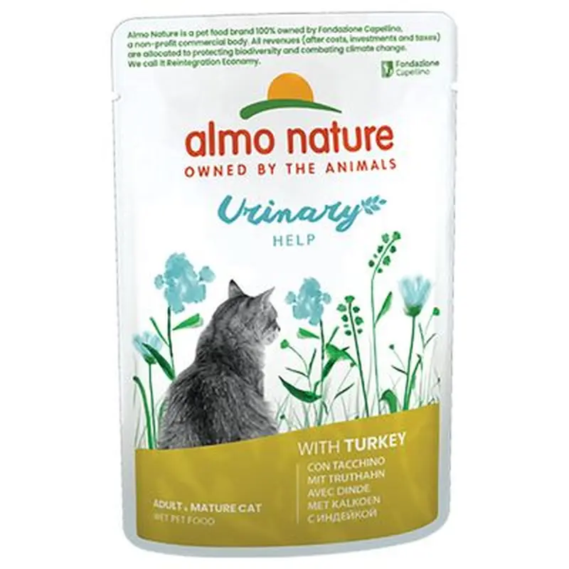 Almo Nature Holistic Urinary Help - Saver Pack: Salmon (12 x 70g)