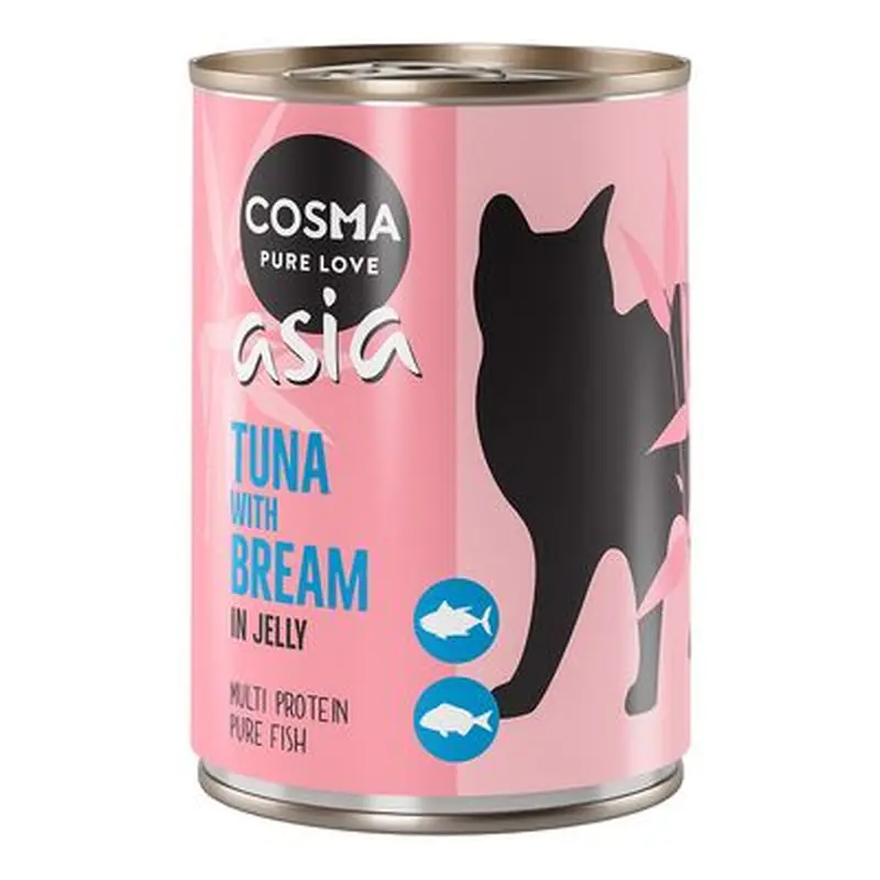 Cosma Asia in Jelly 6 x 400g - Mix 1 (5 Varieties)