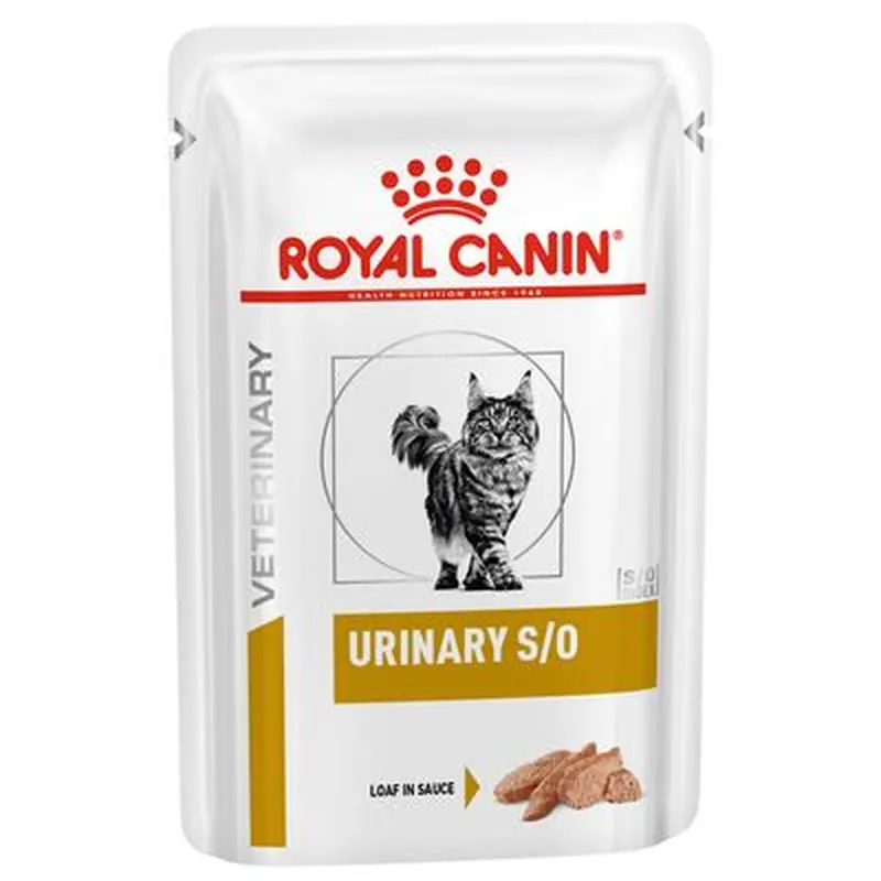 Royal Canin Veterinary Feline   Urinary S/O LP 34 Loaf in Sauce - 12 x 85g