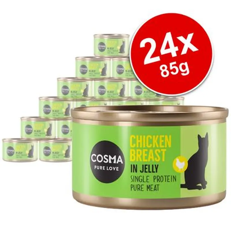 Cosma Original in Jelly Saver Pack 24 x 85g - Skipjack Tuna