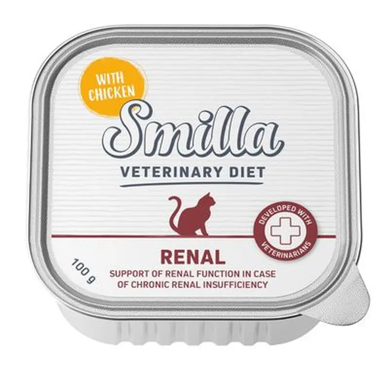 Smilla Veterinary Diet Renal - with Beef: 8 x 100g