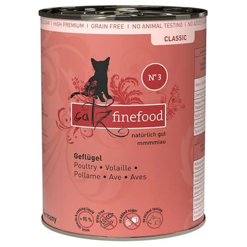 catz finefood Can 6 x 400g - Beef & Veal