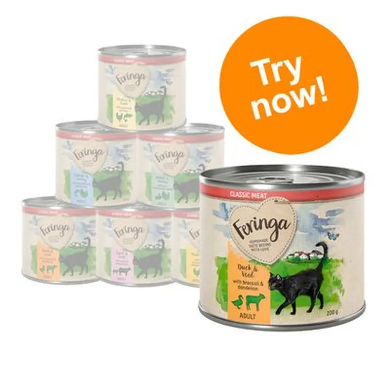Feringa Classic Meat Menu Mixed Trial Pack - 6 x 800g