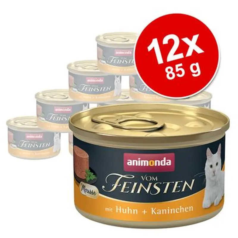 animonda Vom Feinsten Adult 12 x 85g - Salmon & Poultry