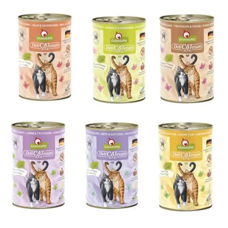 GranataPet DeliCatessen Trial Pack 6 x 400g - Trial Pack III (without Fish)
