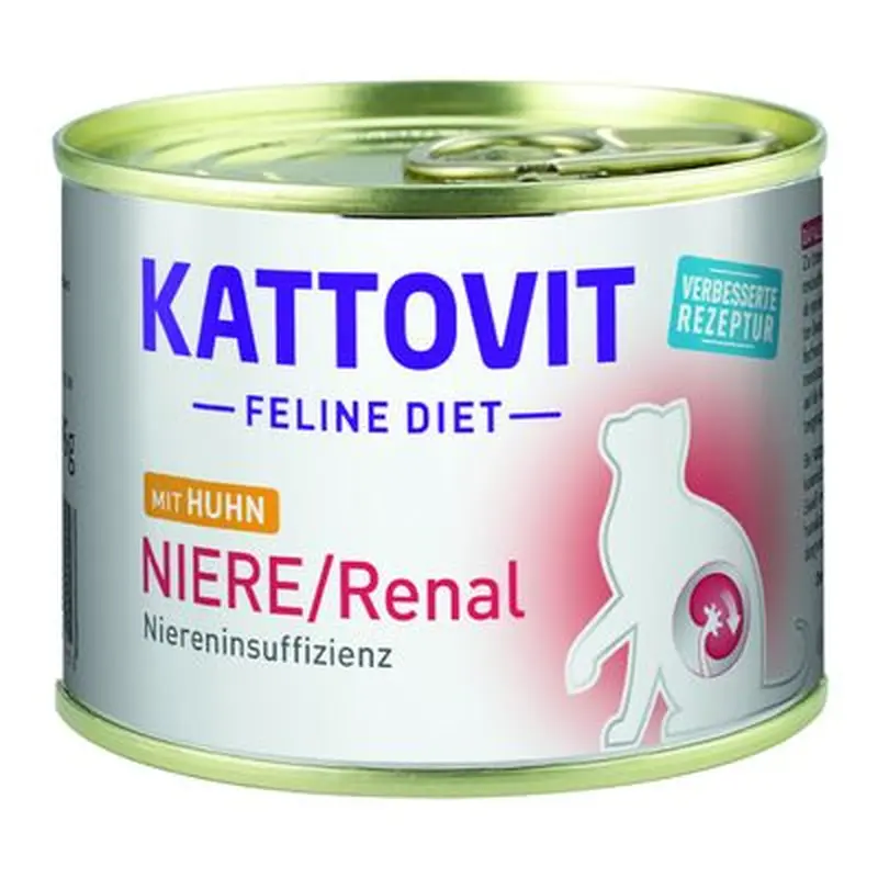 Kattovit Kidney/Renal (Renal Failure) - Saver Pack: Chicken (12 x 185g)