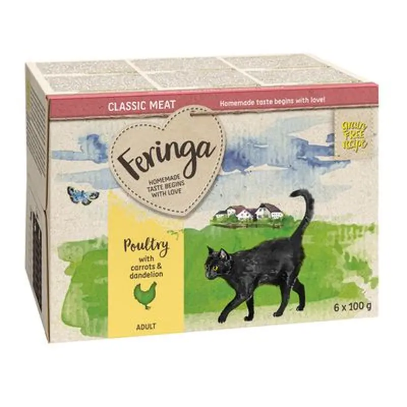 Feringa Classic Meat Menu Trays 6 x 100g - Poultry