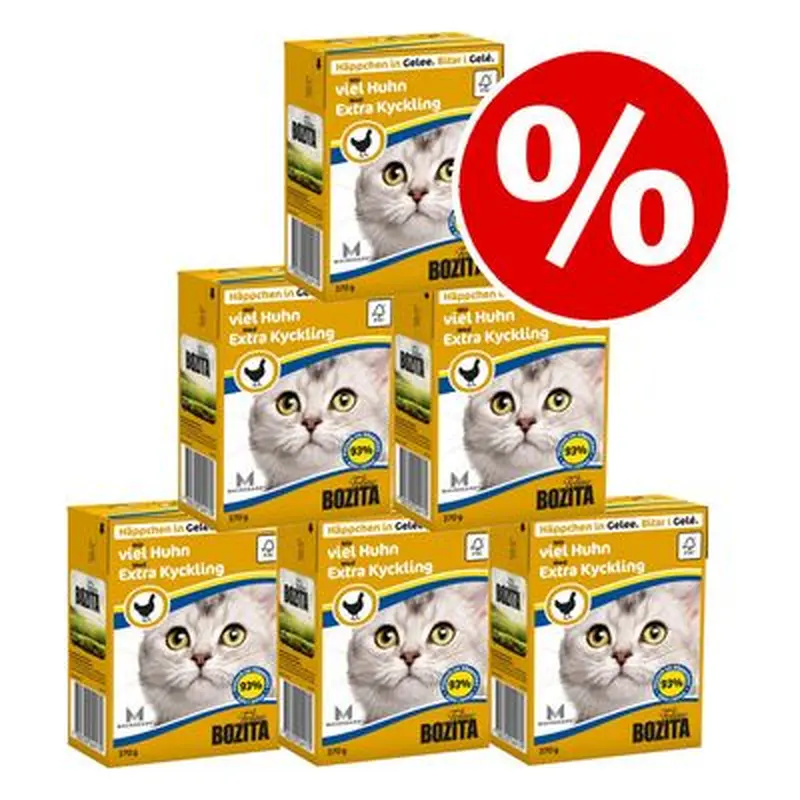 Bozita Chunks in Jelly Saver Pack 18 x 370g - Mackerel