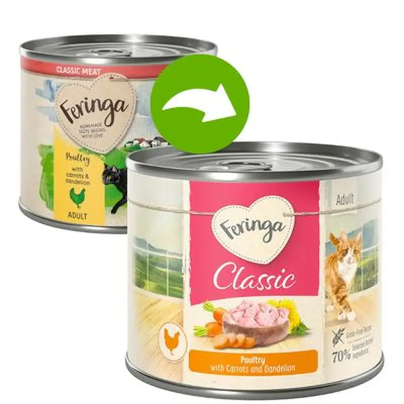 Feringa Classic Meat Menu 6 x 200g - Rabbit & Turkey
