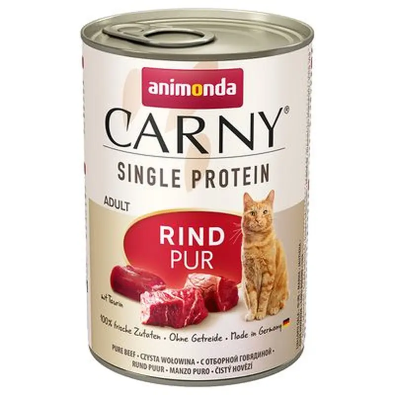 animonda Carny Single Protein Adult 6 x 400g - Saver Pack: Pure Chicken (24 x 400g)