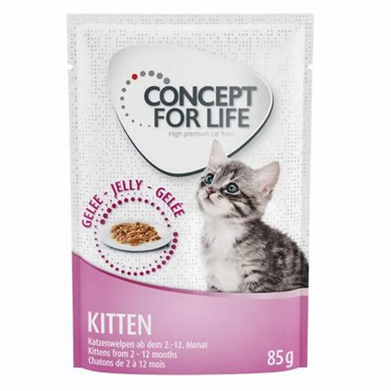 Concept for Life Kitten - in Jelly - 48 x 85g