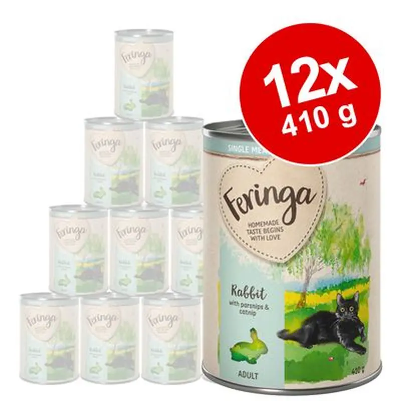 Feringa Single Meat Menu Saver Pack 12 x 410g - Chicken with Pumpkin & Catnip