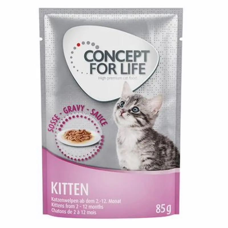 Concept for Life Kitten  in Gravy - 24 x 85g