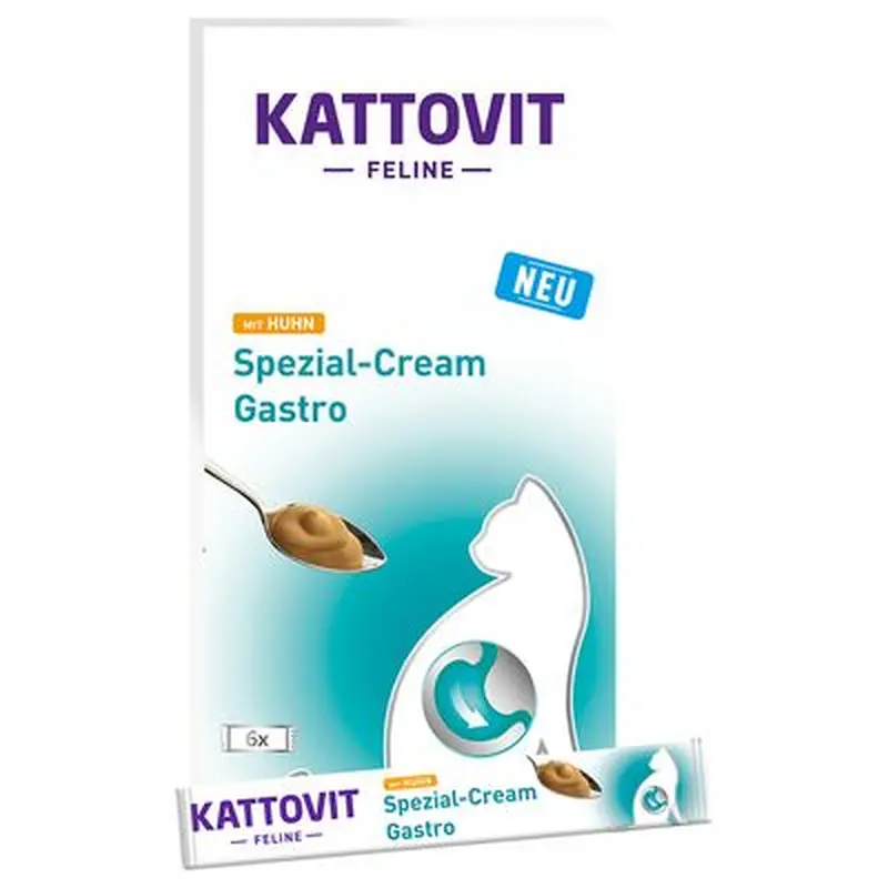 Kattovit Gastro Special Cream - Saver Pack: Chicken (66 x 15g)