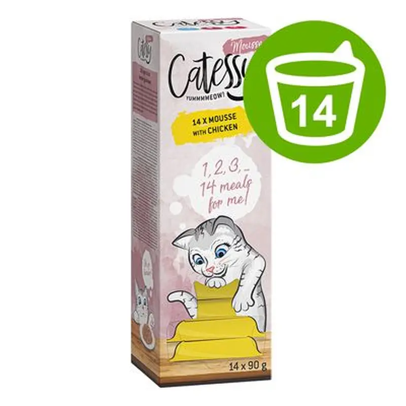 Catessy Mousse 14 x 90g - Chicken