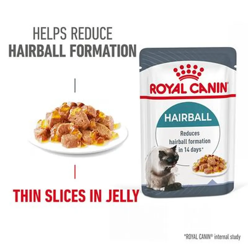 Royal Canin Hairball Care in Jelly - 12 x 85g