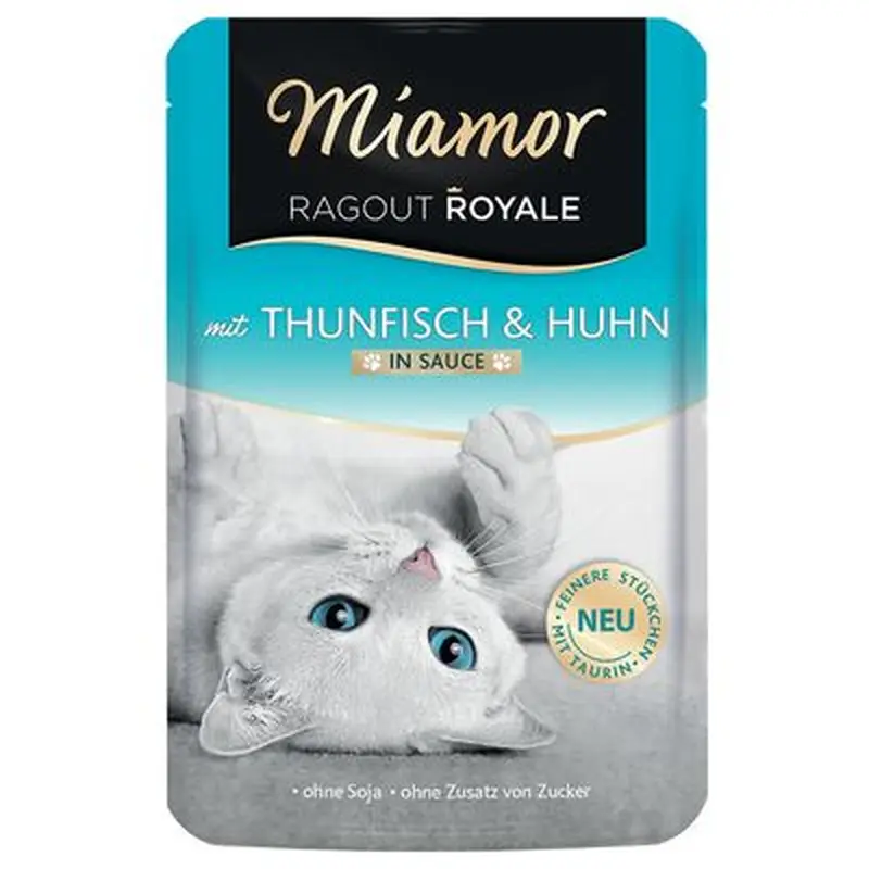 Miamor Ragout Royale in Gravy 22 x 100g - Turkey & Game