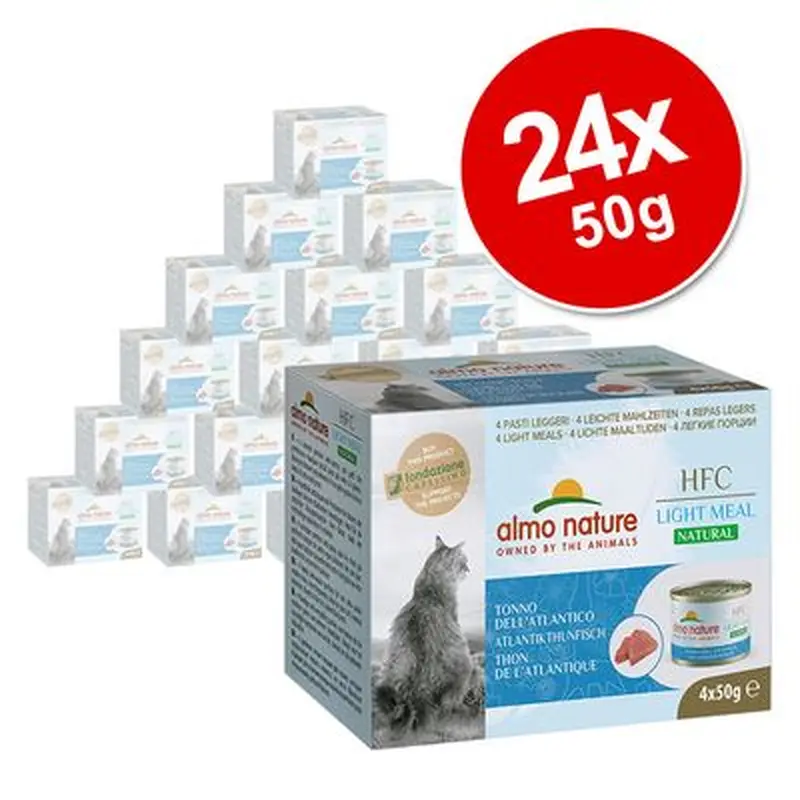 Almo Nature HFC Natural Light Saver Pack 24 x 50g - Atlantic Tuna