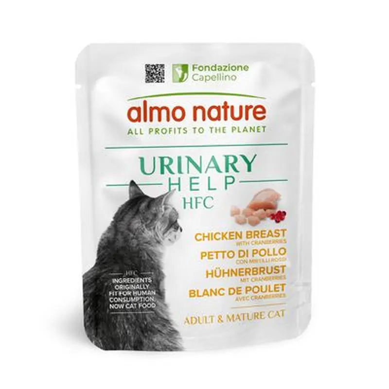 Almo Nature HFC Urinary Help 6 x 50g - Atlantic Tuna with Cranberries