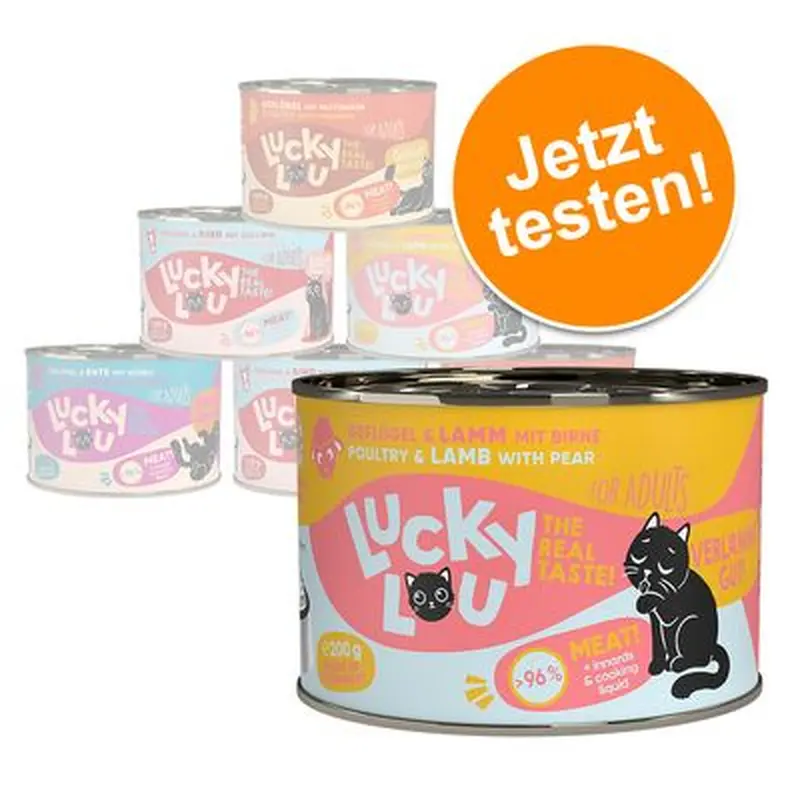 Lucky Lou Adult trial mix 6 x 200 g - Game mix
