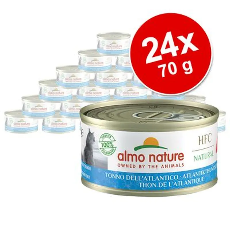 Almo Nature HFC Natural Cans Saver Pack 24 x 70g - Seafood Mix