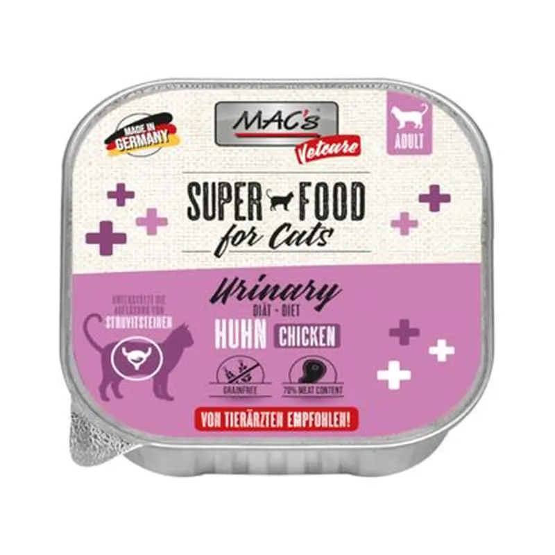 MAC's Cat Vetcare Urinary with Chicken - Chicken (16 x 100g)